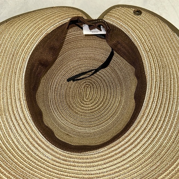 Peter Grimm Wide Brim Floppy Sun Hat Packable Cotton/Nylon EUC main image 5